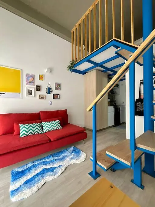 Apartament Rainbow Loft Bogotá 0*,